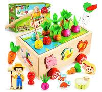 Toyzey Jeux Montessori 1 2 3 Ans, 8 en 1 Jouet Enfant 1 2 3 an Cadeau Fille 1-3 an Jouet Bebe 1 2 3 4 Ans Cadeau Garçon 1-5 Ans Jeu Educatif Enfant 12 Mois 1 2 an Jouets en Bois