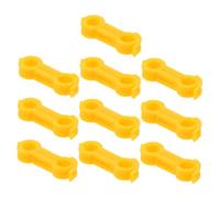 TOYZFRIENDY 10 pièces Attelles de Jambe pour Poussin Correcteur de Jambe Écartée Confortable pour Poules et Oiseaux Anneaux de Soutien de Patte avec Diamètre Interne pour Récupération Rapide