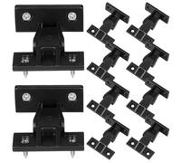 TOYZFRIENDY 10 pièces Connecteur de Meubles Push-in Kit de Fixation Invisible pour Panneaux Ferrure Assemblage Ajustable pour Armoire Maintien Structurel Solide