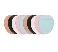 TOYZFRIENDY 10 pièces Éponges Maquillage Fond de Teint Douces Multifonctions Mini Puff Poudre Portable Couleurs Assorties