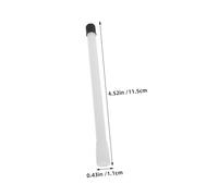 TOYZFRIENDY 10 pièces Extension de Valve de Pneu Rallonge de Tige de Valve Blanche Adaptateurs Robustes pour Voitures Camions et Scooters Outil Pratique pour Gonflage Facile