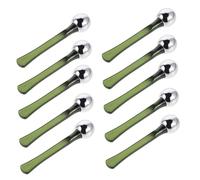 TOYZFRIENDY 10 Pièces Eye Roller Metal Applicator Stick Portable Eye Care Tool Cooling Massage For Puffiness And Precise Serum Application