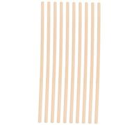 TOYZFRIENDY 10 Pièces Lot de Baguettes Décoratives Triangulaires Moulure pour Encadrement de Fenêtre Lattes pour Bordure de Moustiquaire Accessoires DIY pour Décoration et Modélisme