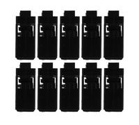 TOYZFRIENDY 10 pièces Lot de Loquets Poussoirs pour Poubelle Verrouillage Automatique Plastique Résistant et Surface Lisse Accessoires Pratiques pour Couvercles de Bac à Déchets