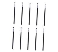 TOYZFRIENDY 10 pièces Pinceaux Maquillage Multifonctions Angled Brush Mini Eye Liner Brush pour Sourcils et Fard à Paupières Outil Professionnel de Beauté Portable
