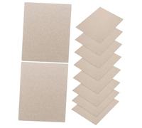 TOYZFRIENDY 10 Pièces Plaques de Mica Résistantes Chaleur Réparation pour Micro-ondes Isolant pour Onduleur Accessoires de Maintenance Cuisine DIY