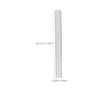 TOYZFRIENDY 10 Pièces Stylos Vides Acrylique avec Pointe Ronde Compatible avec Plusieurs Marques Portable pour Retouches Graffiti