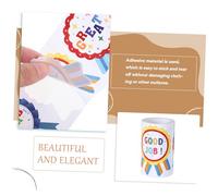 TOYZFRIENDY 100 Pièces Autocollants Récompense Garçon Fille Stickers Médailles Motivants pour École et Maison Décoration Valorisation Garçon Fille Fournitures Scolaires pour Enseignants