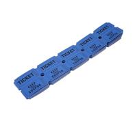 TOYZFRIENDY 100 Pièces Billet De Rose Loterie Équitable Grands Billets De en Gros pour La Fête D'événement s'il Te Plaît Doré Papier Bleu