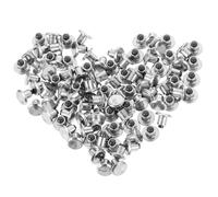 TOYZFRIENDY 100 pièces Goujons de Roue Alliage Aluminium pour Pneus Hiver Anti-dérapants Compatibles Voitures et Camions Amélioration Traction et Maniabilité Conditions Glacées et Tout-usage