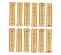 TOYZFRIENDY 12 Pièces Arrow Tip Insert Brass Connector Screw-in for Shaft Balance Archery Accessories