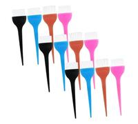 TOYZFRIENDY 12 pièces Brosse à Teinture Cheveux avec Bols Colorés Applicateur Précis Poils Flexibles pour Salon et Usage Maison Kit Professionnel pour Coloration Uniforme et Facile