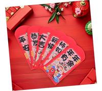 TOYZFRIENDY 12 Pièces Envelopes For Chinese Year Thick Paper Hongbao With Year Of The Horse Design Festive Spring Festival Money Packets For Family And Business Use