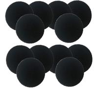 TOYZFRIENDY 12 pièces Filtres Actif pour Compost et Aquarium Rondes Remplacement pour Poubelle de Cuisine Filtre Végétal Purifiant pour Bac à Compost et Aquarium