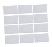 TOYZFRIENDY 12 Pièces Pochettes Auto Adhésives Transparentes Plastique pour Protection et Organisation de Badges Cartes et Étiquettes École Maison et Commerce