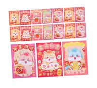 TOYZFRIENDY 120 Pièces Spring Festival Envelopes Cartoon Horse Design Lunar Year Money Packets For Year Of The Horse Celebration