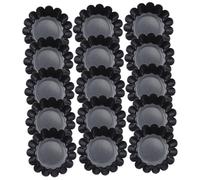 TOYZFRIENDY 15 pièces Lot de Moules à Tartelettes Acier Renforcé Moules Antiadhésifs Multifonctions pour Cupcakes Puddings et Muffins Ustensiles de Cuisson pour Cuisine et Boulangerie