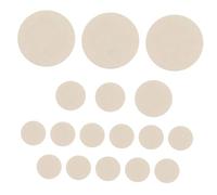 TOYZFRIENDY 17 pièces Tampons de Clarinette Feutrine Adhésive Coussinets Durables pour Sonores Accessoires Utiles pour Instrument de Musique Clarinette B