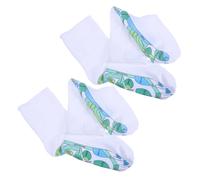 TOYZFRIENDY 2 Chaussettes de Réflexologie Élastiques Unisexes Coton pour Massage des Points de Pression Acupression Soulagement et Relaxation à Domicile et Voyage Lot