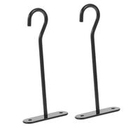 TOYZFRIENDY 2 Ensembles Lot de Crochets de Plafond Robustes Fer pour Suspension de Plantes Support Mural pour Pots de Fleurs Intérieur et Extérieur Facile à Installer pour Jardinières