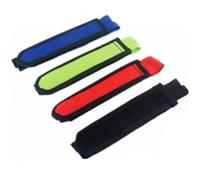 TOYZFRIENDY 2 Paires Sangles de Pédale Antidérapantes Ajustables Protection Pied pour VTT Route avec Double Bande Adhésive Bleu
