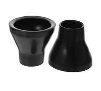 TOYZFRIENDY 2 Pièces Absorbeur à Billes Ramassage De Balle Pick-up pour Putter Grip Ramassage De à Caoutchouc pour Ramasser Balles Prise en Main du Putter Noir