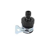 TOYZFRIENDY 2 pièces Adaptateur de Raccordement Tuyau Arrosage pour Lave-Auto Connexion Noir Compatible Pulvérisateur et Machine à Laver