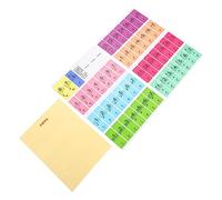 TOYZFRIENDY 2 pièces Autocollants Piano Colorés Stickers Clavier Électronique Durables Étanches et Transpiration pour Apprentissage Rapide