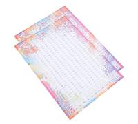 TOYZFRIENDY 2 pièces Calendrier Mural Grand Format Planning Annuel Mensuel avec Impression Claire Organisateur Papier pour Maison Famille et Bureau Calendrier Suspendu Facile à Lire