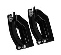 TOYZFRIENDY 2 pièces Clips de Montage pour Barres de Toit Voiture Pinces Métal Robustes pour Fixation de Porte-Bagages et Porte-Charge Accessoires de Serrage Faciles à Installer