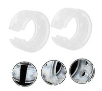 TOYZFRIENDY 2 pièces de Ressort Transparents pour Amortisseurs de Voiture Accessoires de Suspension Amortisseurs Auto Résistants Aux Vibrations Kit pour Véhicules et Commerciaux