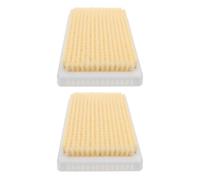 TOYZFRIENDY 2 Pièces Dos Exfoliateur Mural Sans Mains pour Brosse Massage Corps avec Poils Souples Fixation Adhésive Forte Nettoyage Facile et Spa Détente à Domicile