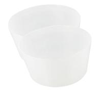 TOYZFRIENDY 2 Pièces Doublure Pratique pour Tonneau de Sauna Plastique Accessoire Multifonctionnel pour Bain Piscine Lot de Blancs