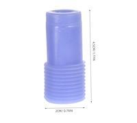 TOYZFRIENDY 2 Pièces Embouts Filetés Adaptateurs de Manche pour Balai et Brosse Compatible Tiges Métalliques Extension Durable et Facile à Installer