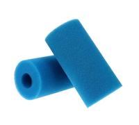 TOYZFRIENDY 2 pièces Filtre Éponge Cylindrique pour Pompe Piscine Bouchage Réutilisable Compatible Piscine Aquarium et Spa Entretien Facile