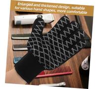 TOYZFRIENDY 2 pièces Gants de Cuisson Résistants Chaleur Silicone Antidérapant Gants Barbecue Longs pour Hommes et Femmes Protection Thermique Renforcée pour Grill et Cuisine