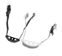 TOYZFRIENDY 2 pièces Jugulaire Réglable pour Casque de Sécurité Sangles Élastiques Robustes pour Casque Chantier Lot de Noir et Blanc Mentonnières Remplaçables pour Protection