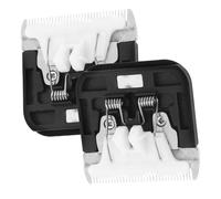 TOYZFRIENDY 2 pièces Lames de Tondeuse de Rechange pour Chiens et Chats Robustes et Multifonctions Adaptées Aux Pattes Oreilles et Petits Espaces Accessoires pour Toilettage des Animaux