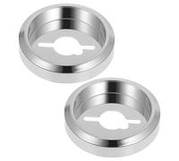 TOYZFRIENDY 2 pièces Lot de Bases Plastique pour Bouton Cuisinière Gaz Remplacement pour Réchaud et Four Installation Facile et Rotation Fluide