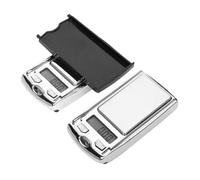 TOYZFRIENDY 2 Pièces Mini Electronic Digital Scale Portable Car Key LCD Display Compact Pocket Weight Scale For Kitchen Office Jewelry Without Batteries