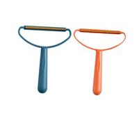 TOYZFRIENDY 2 pièces Mini Hair Removing Tools Practical Home Strippers For Clothes Sweaters Carpets Portable Hair Sticking Devices In And Orange