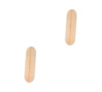 TOYZFRIENDY 2 Pièces Planche Skateboard Vierge Érable Couches pour Garçon Fille DIY Créatif à Peindre et Décorer Deck Skateboard Non pour Garçon Fille et Remplacement