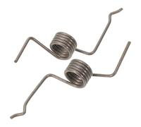 TOYZFRIENDY 2 Pièces Ressorts de Porte Réfrigérateur Acier Inoxydable Remplacement pour Charnière Verticale Ressort de Clapet pour Accessoires Électroniques de Réfrigérateur