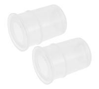 TOYZFRIENDY 2 Pièces Set de Ventouses Silicone Transparent Doux pour Garçon Fille Tasses de Massage Sûres et Flexibles pour Détente Musculaire des Tout-petits
