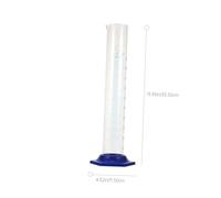TOYZFRIENDY 2 pièces Verre Gradué Cylindre avec Pipette Cylindres de Mesure Verre Alimentaire Surface Intérieure Anti-adhésive et Transparent Usage Laboratoire et Domestique