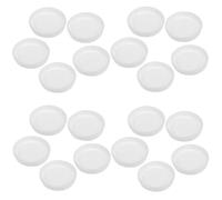 TOYZFRIENDY 20 Pièces Bouchons Plastique Ronds Capuchons Protection Solide pour Tubes Expédition Papier Kraft
