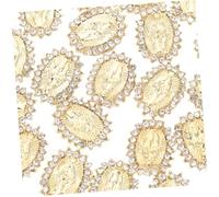 TOYZFRIENDY 20 pièces Charms Nail Art Métalliques Religieux Décorations Manucure Légères Durables pour Ongles DIY Accessoires Élégants