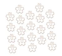 TOYZFRIENDY 20 pièces Shaped Bookmark Clips Adorable Paper Clips For Office Supplies Photo Holder For Notes Cards And Documents