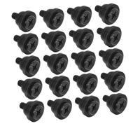 TOYZFRIENDY 20 pièces Vis de Montage Antichoc pour Disque Dur Fixation Sécurisée pour Disque Dur Mécanique et SSD Kit de Visserie Compatible Boîtier Ordinateur Installation Facile et