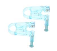TOYZFRIENDY 2pièces Outil De Perçage Oreille Kit Auto-auriculaire Poinçon Confortable Marqueur Clip Portable Sécurité Trou Perceur Ponction
